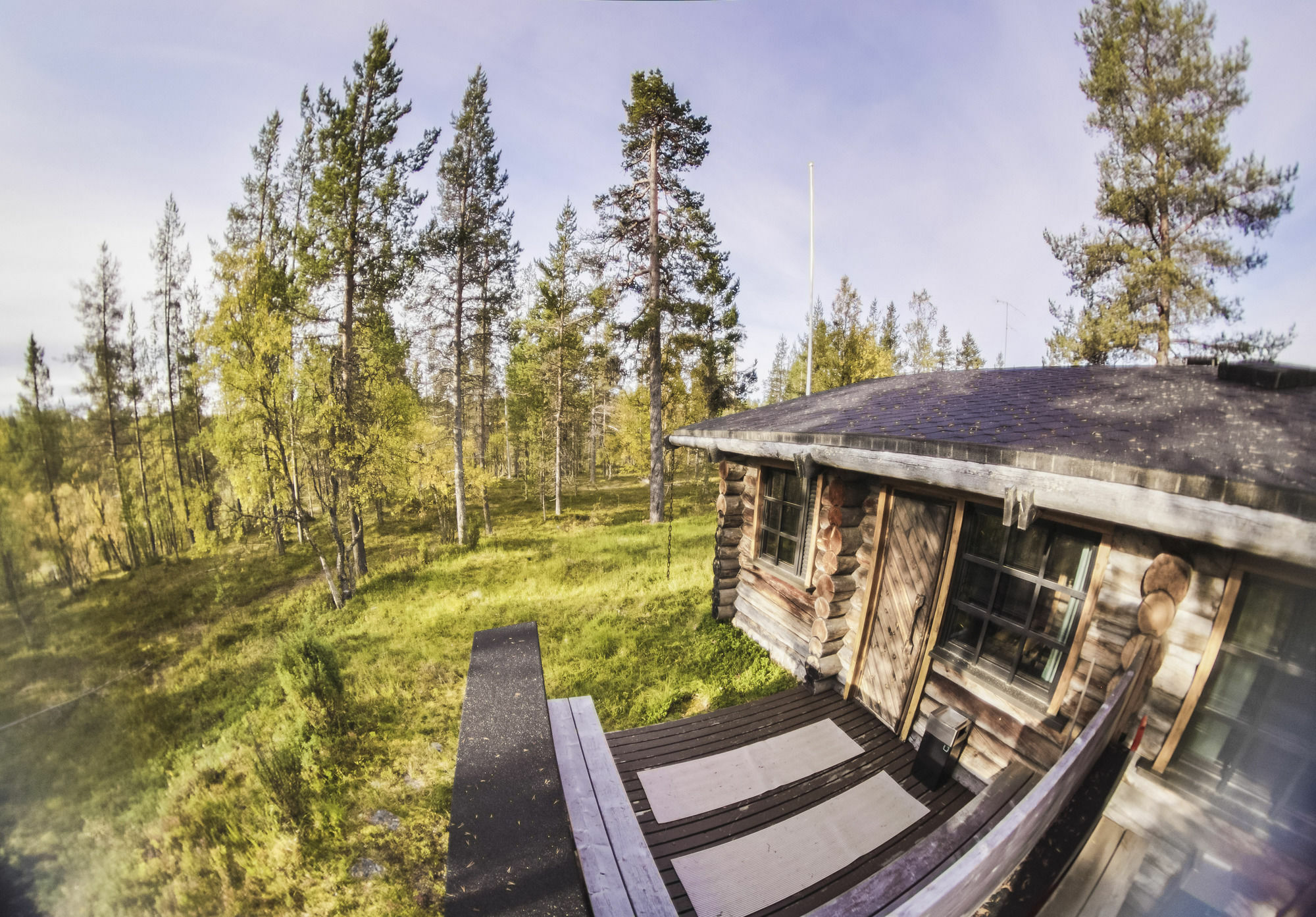 Kuukkeli Log Houses Porakka Inn Saariselkä Exterior foto